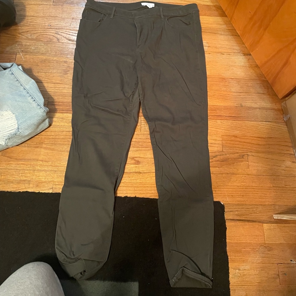 Army Green Loft jeans